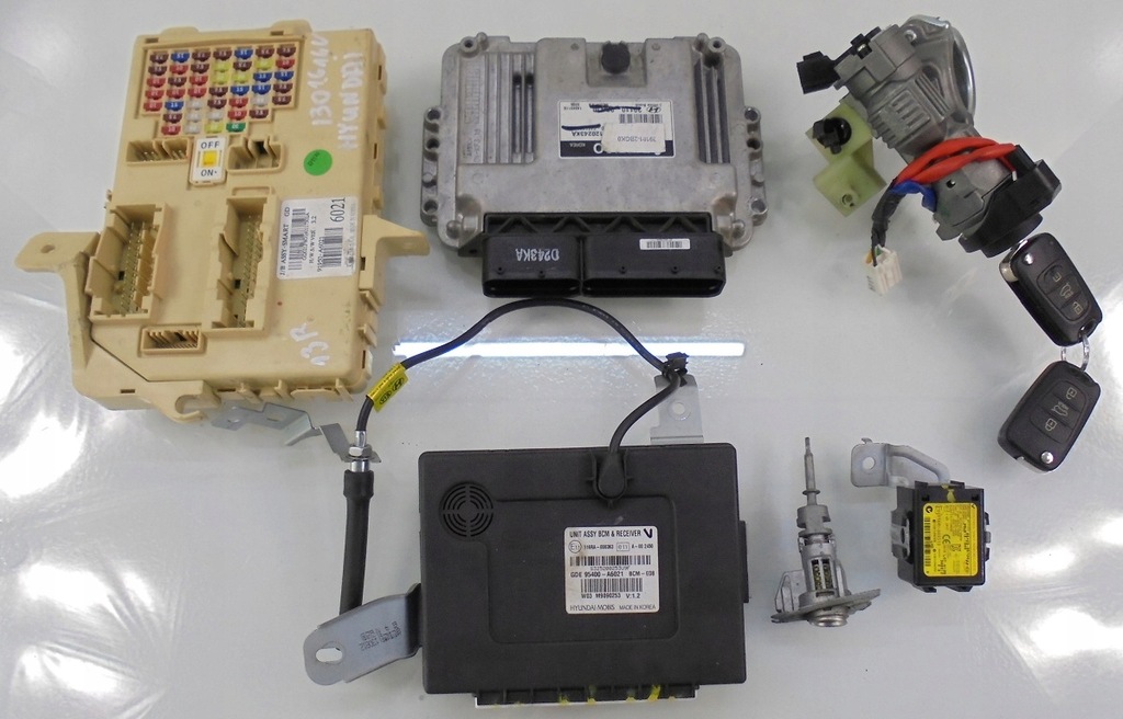 фото №1, Hyundai i30 ii 1.6 gdi набор стартовый блок управления