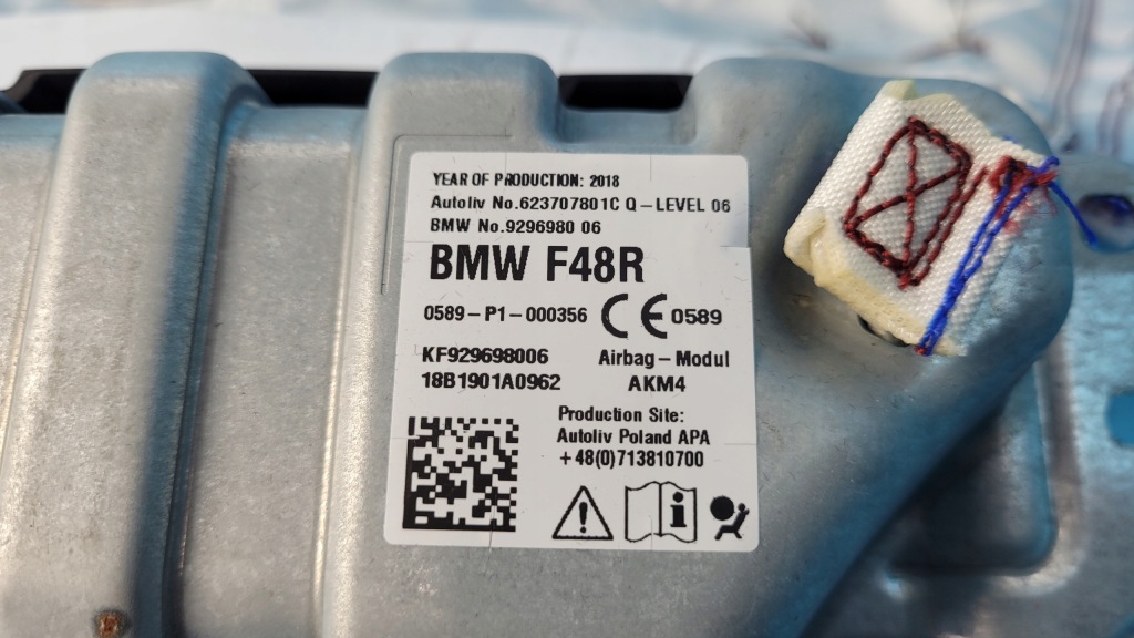 Bmw x2 f39 подушка колінна подушка безпеки 9296980 Недорого