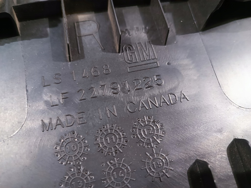 фото №9, Обшивка задняя правый защита верхний chevrolet camaro 10-