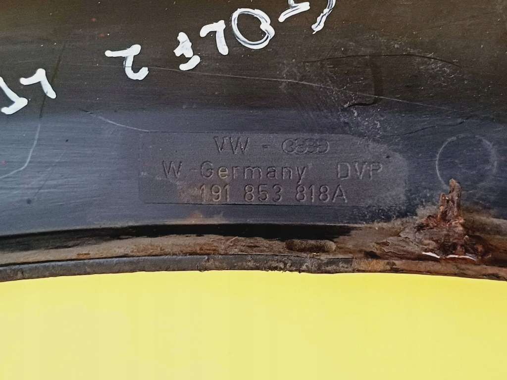 фото №11, Молдинг крила лівий задня volkswagen golf ii 191853818a nr202