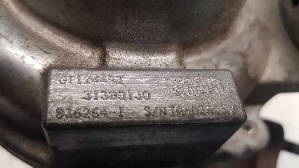 фото №5, Турбонагнетатель 31380130 volvo v40 ii v60 ii s60 ii xc60 ii xc90 ii 2.0d