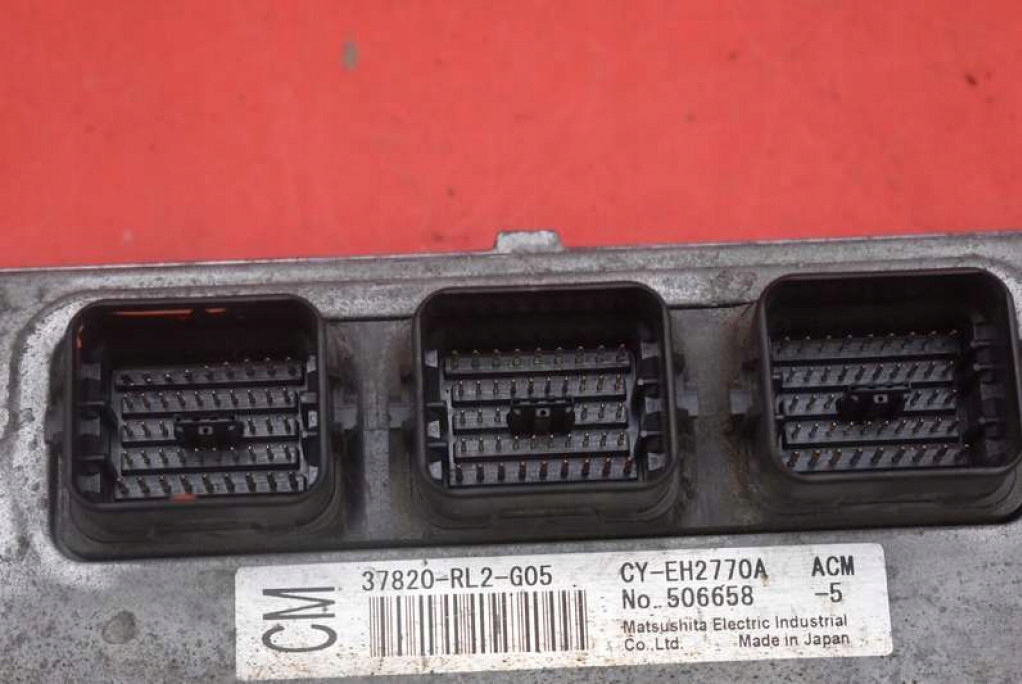 фото №8, Блок управления двигателя 37820-rl2-g05 honda accord 8 viii 2.0 i-vtec 156 km 07-11