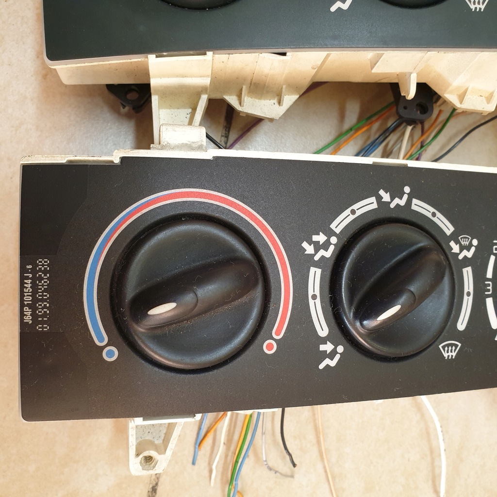 фото №9, Панель керування вентиляція renault scenic i 651947u