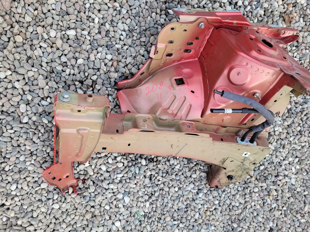 фото №1, Четверть лонжерон перед правая peugeot 208 ii