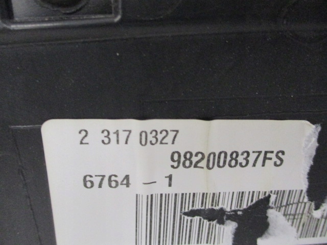 фото №16, Citroen оригінальний номер 98200837fs