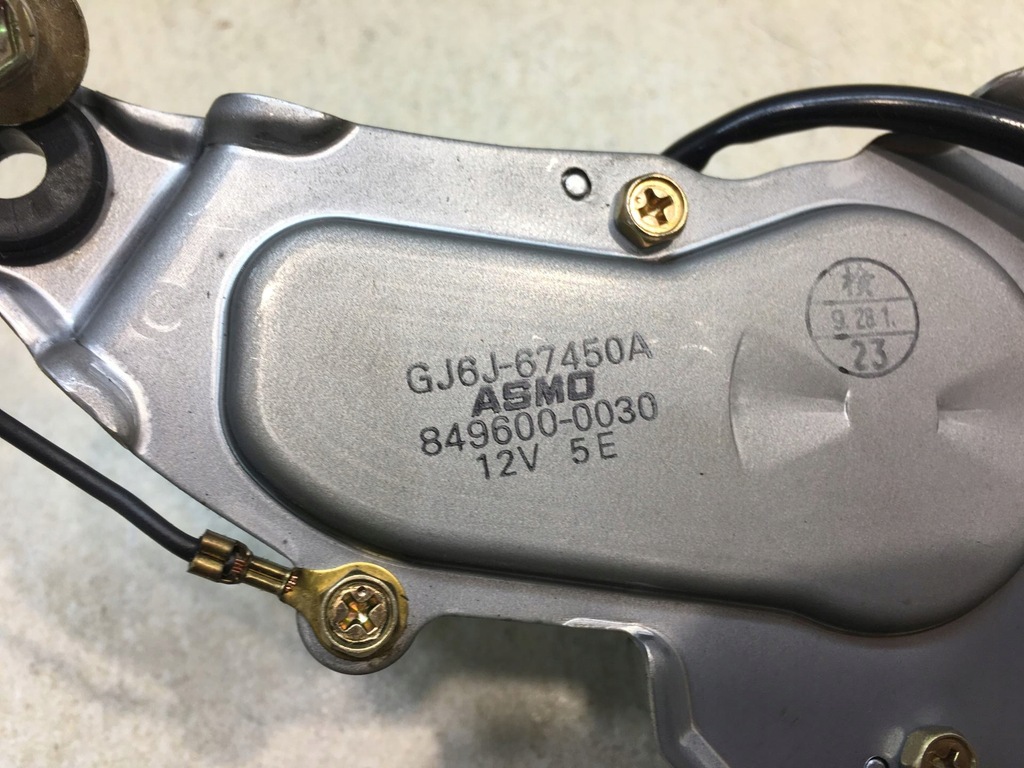 фото №6, Моторчик двірники задня mazda 6 gg gj6j-67450a