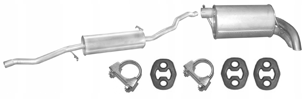 фото №1, Ford galaxy 1.9d 94-06r гаситель конечный средний