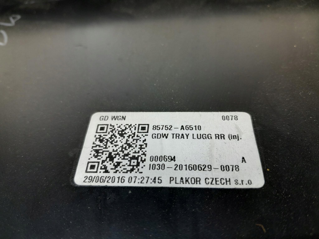 фото №10, Hyundai i30 ii kombi бардачок багажника 85752-a6510