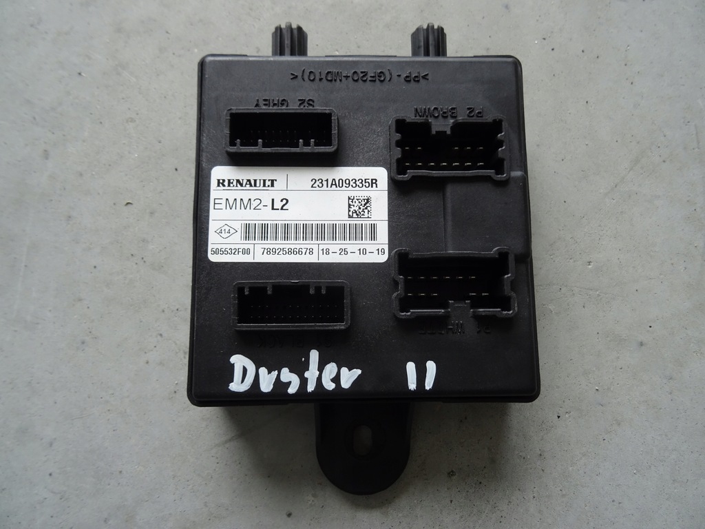 фото №1, Модуль блок управления sce dacia duster ii