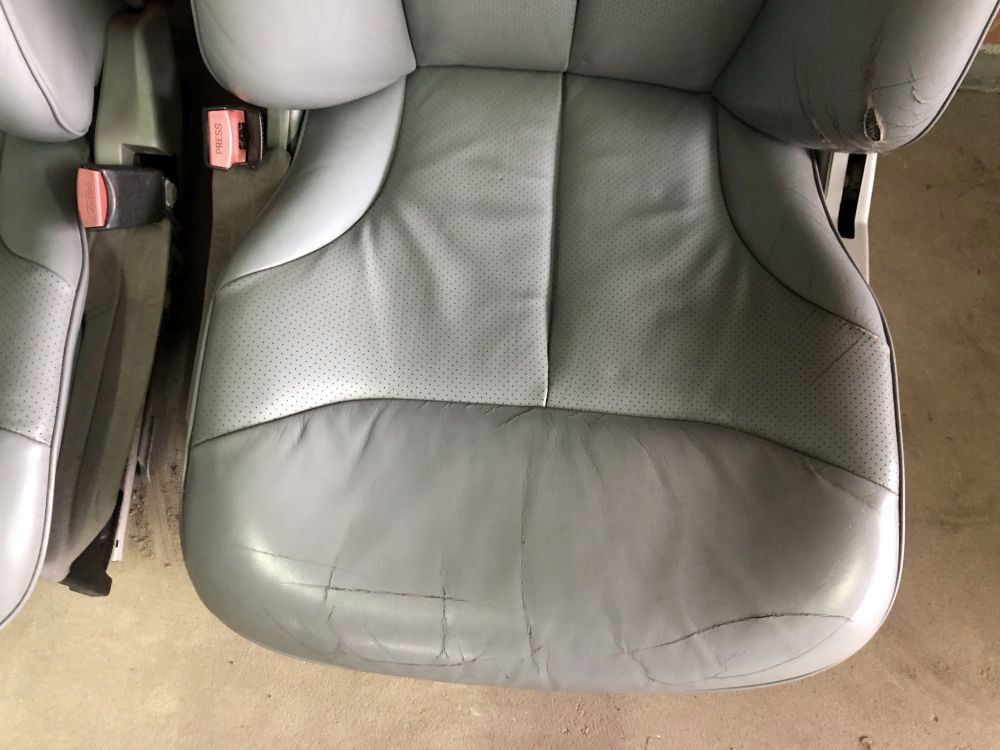 фото №1, Mercedes w140 сиденье левый перед заднее сиденье кожа