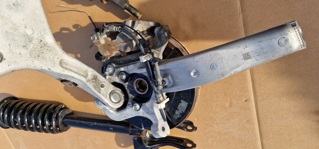 фото №14, Dodge durango 2017 2018 2019 2020 21 22 поворотный кулак левая амортизатор рычаг