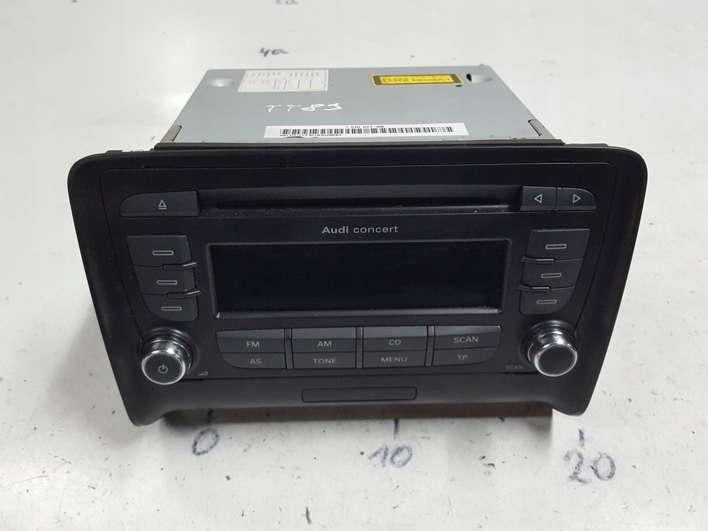 фото №2, Audi tt 8j 06-12r радио cd радиопроигрыватель concert