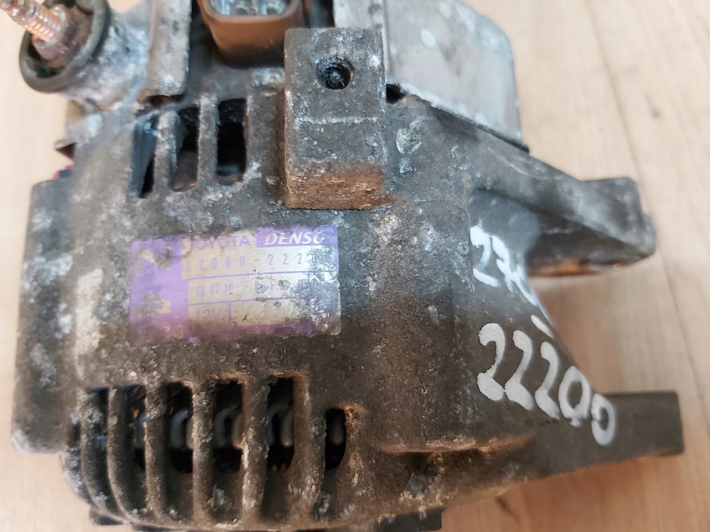 фото №5, Toyota celica vii генератор 1,8 ts vvtl-i 192 km corolla e12 27060-22200