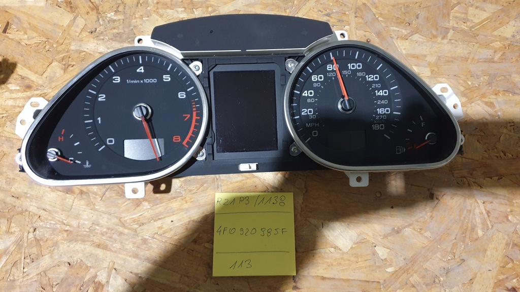 фото №1, Счетчик audi a6 c6 цвет fis 4f0920985f