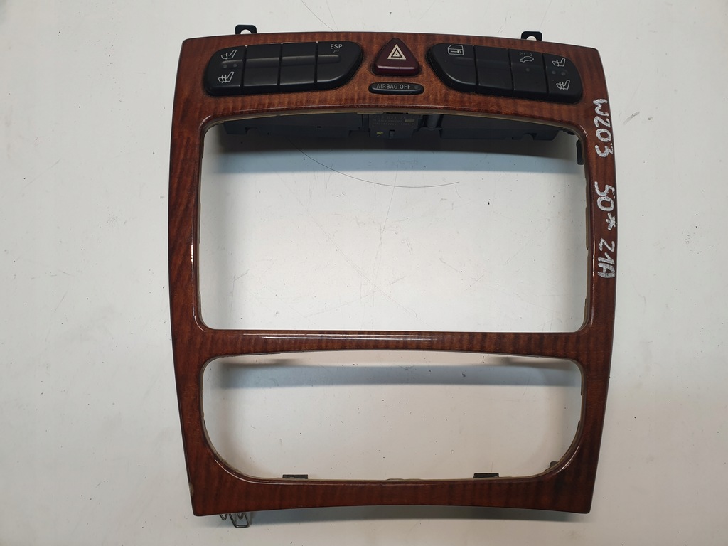 фото №1, Панель рамка радио mercedes-benz w203 a2036804639