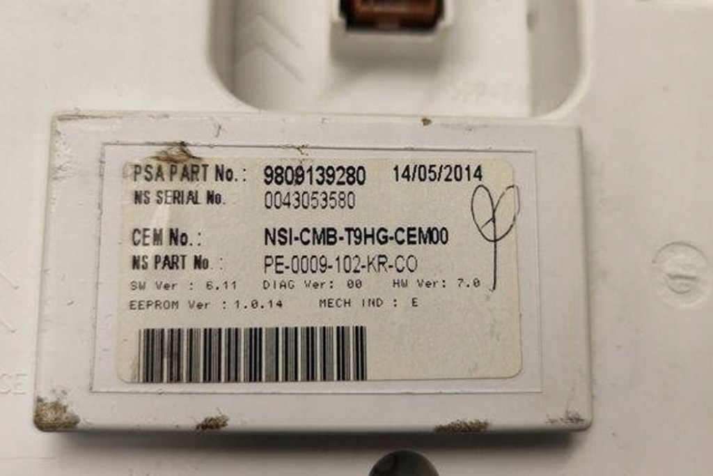 фото №10, Счетчик peugeot 308 ii pe0009100krc0 2.0l дизель 2015