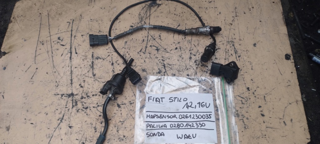 Купити Fiat stilo punto bravo 1,2 16v датчик лямбда-зонд