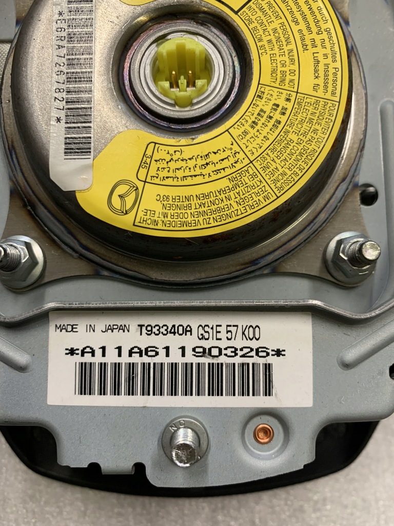 фото №4, Подушка водія подушка безпеки mazda6 gh 08r-