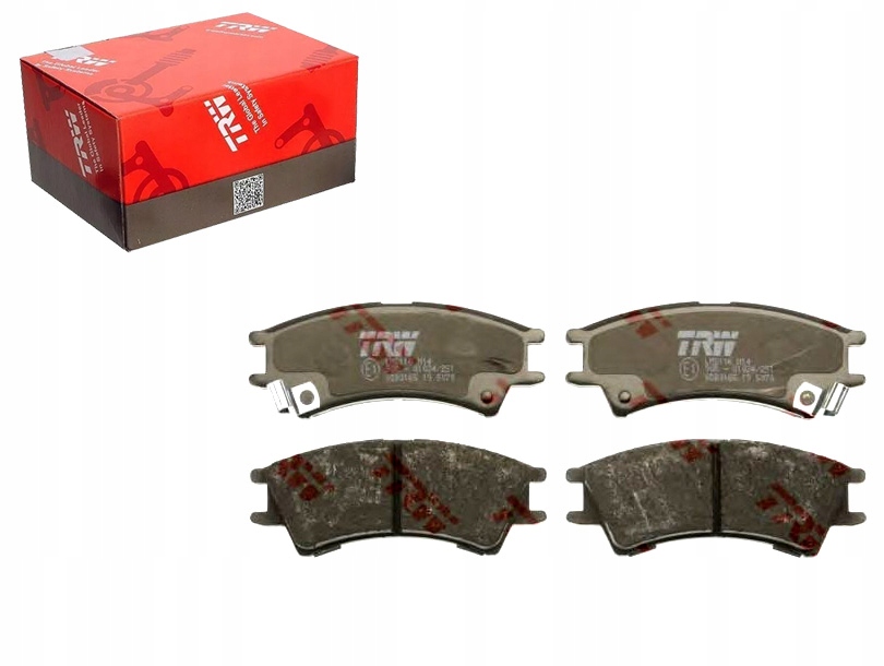 фото №1, Trw gdb3165 набор тормозных колодок тормозных, тормоза дисковые