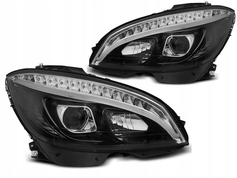 фото №1, Фара лампа day line light led tube neon тюнинг mercedes c klasa w 204