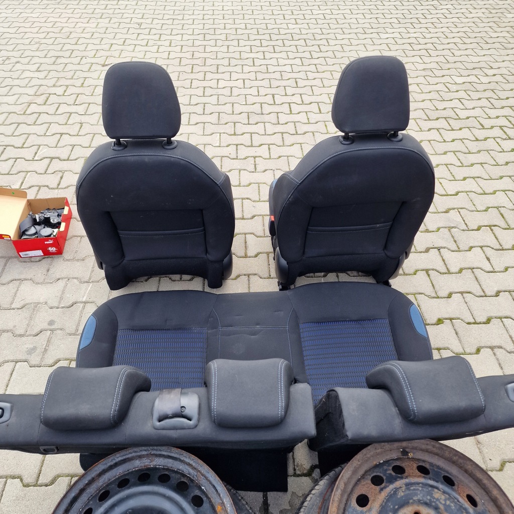 фото №5, Сидіння заднє сидіння сидіння peugeot 208 перехідник van