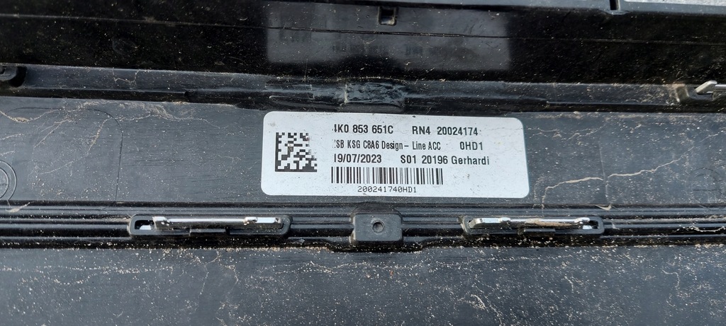 фото №9, Audi a6 c8 4k решітка радіатора радіатора решітка радіатора s-line 4k0853651c