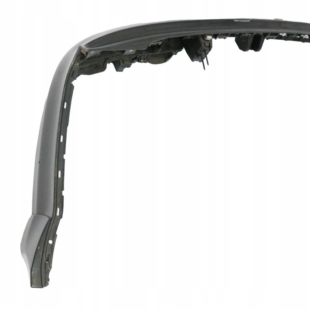 Audi q7 4l бампер задній верх phantom чорний  чорний металік - z9y Доставка