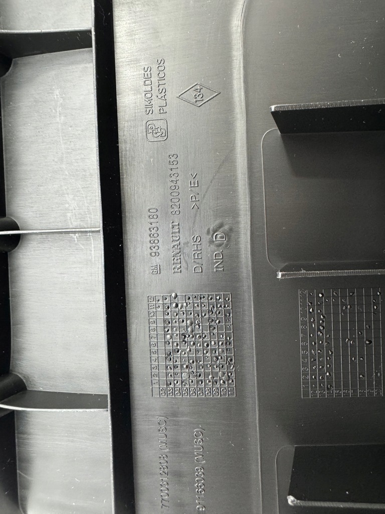 фото №7, Подножка правый молдинг порог renault trafic ii vivaro primastar оригинал nowa