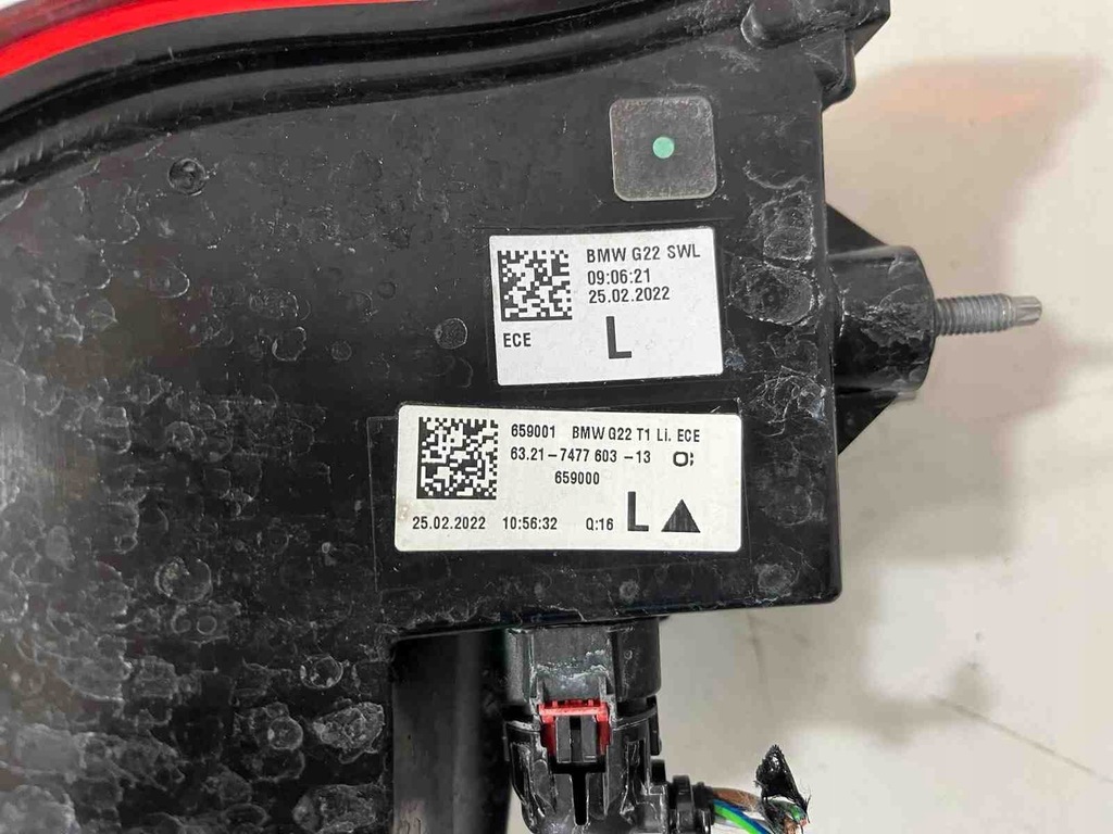 фото №14, Комплект лампа задних bmw 7477607 3.0l бензиновый 2022