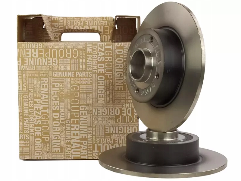 фото №3, Оригинальный номер renault тормозные диски+ тормозные колодки задняя renault modus 240mm