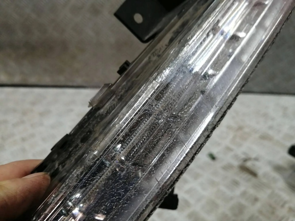 Ss porsche panamera рестайлинг  970 противотуманная фара led drl правый 1341 с Разборки