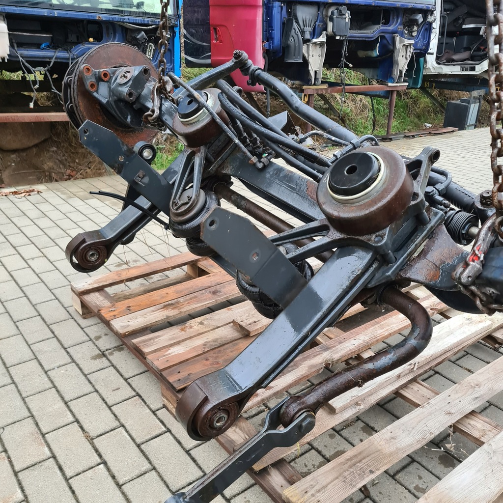 фото №15, Oś поворотная kierowana балка pchana stralis 2015 6x2