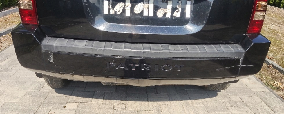 фото №1, Бампер задняя jeep patriot цвет чёрный гарантия