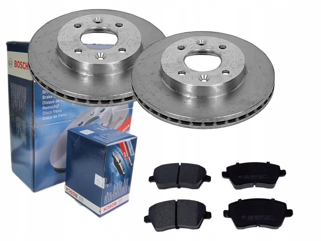 фото №1, Тормозные диски тормозные колодки bosch перед renault thalia ii 238