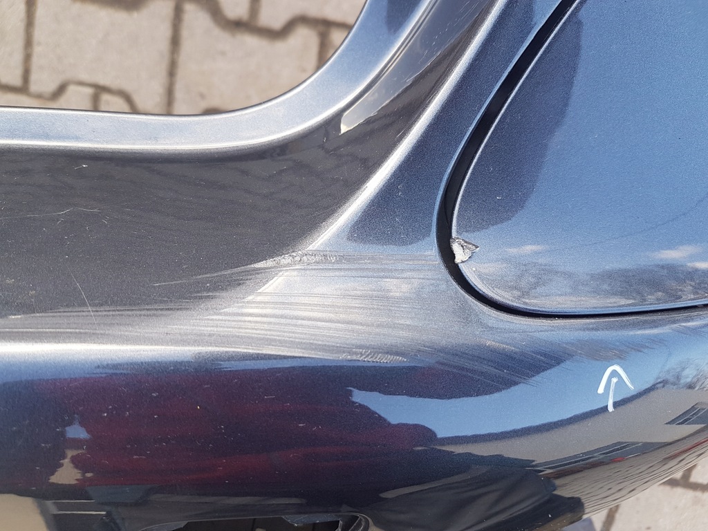 фото №11, Mercedes w205 kombi гибрид бампер крышка задняя задний 755