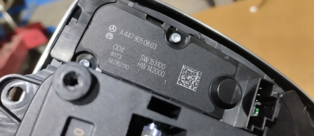 фото №14, Контроллер переключатель idrive mercedes v-klasa w447 a4479000208