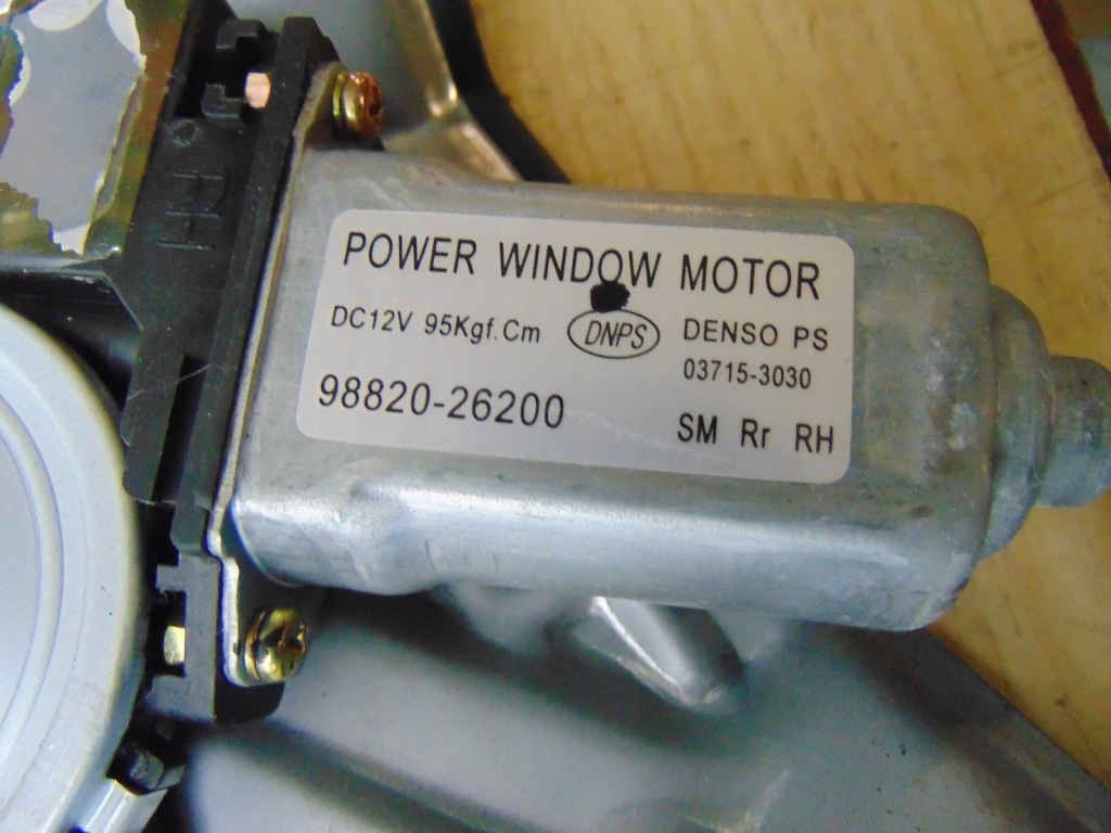 фото №15, Механізм скло правий задня hyundai santa fe 1 05r