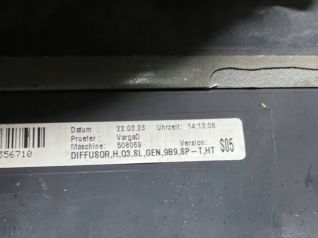 фото №11, Audi q3 83a спойлер накладка бампер задняя 83a807568e