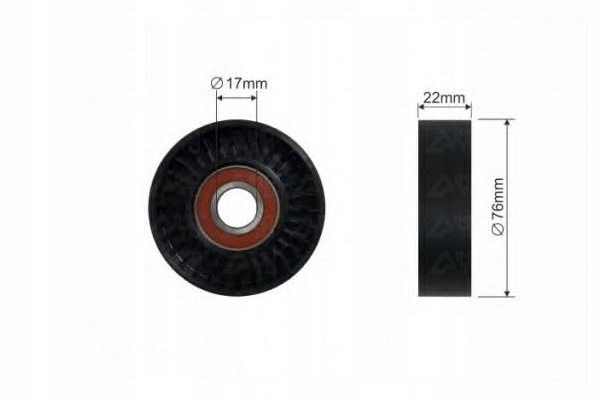 Caffaro ролик ремінь - ремінь клиновий 1662020219 166 Ціна