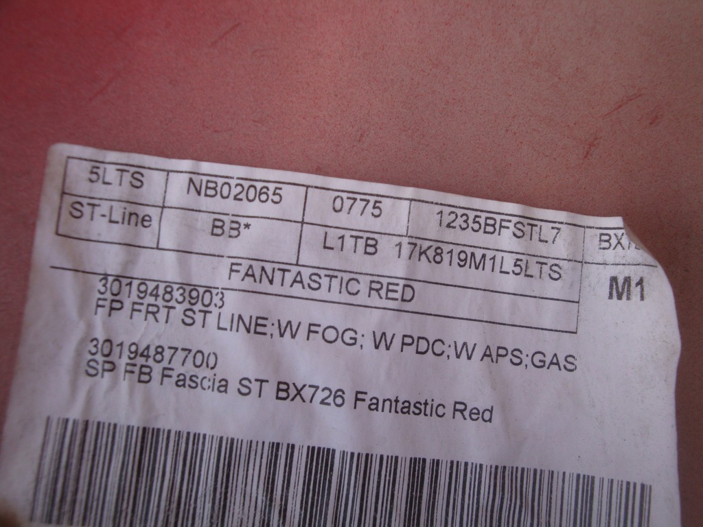 фото №9, Ford puma mk2 st бампер передний