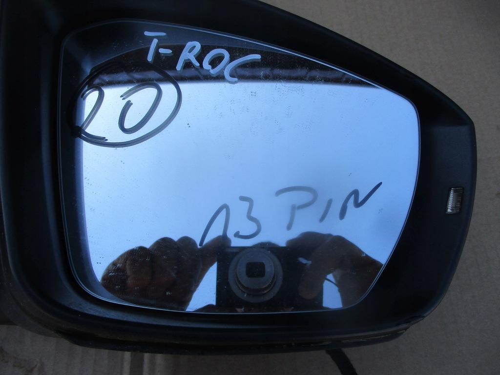 фото №4, Зеркало правое vw t-roc 13 pin europa