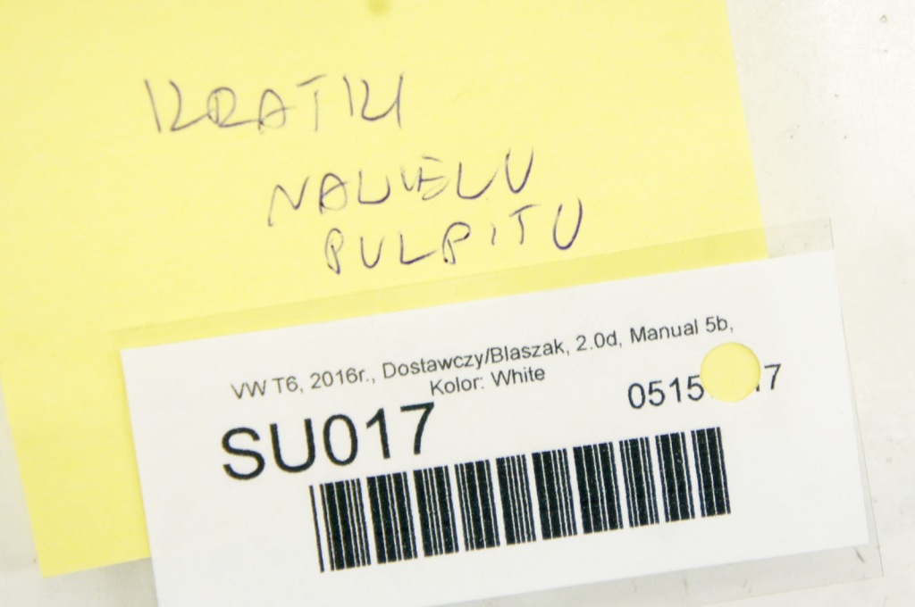 фото №7, Su017 vw transporter t6 решітка обдув панелі pulpitu 7e1857038f