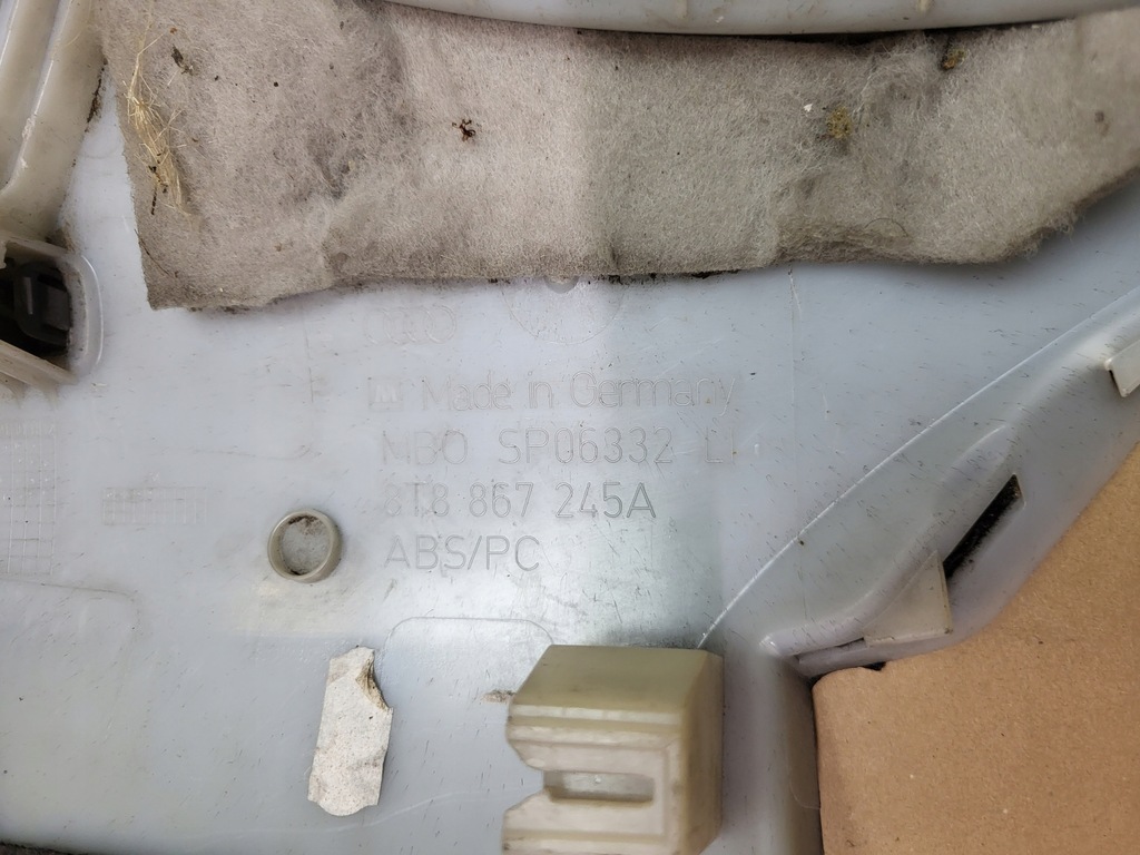 фото №8, Захист обшивка стійка лівий правий задня задня audi a5 sportback sline оригінальний номер eu