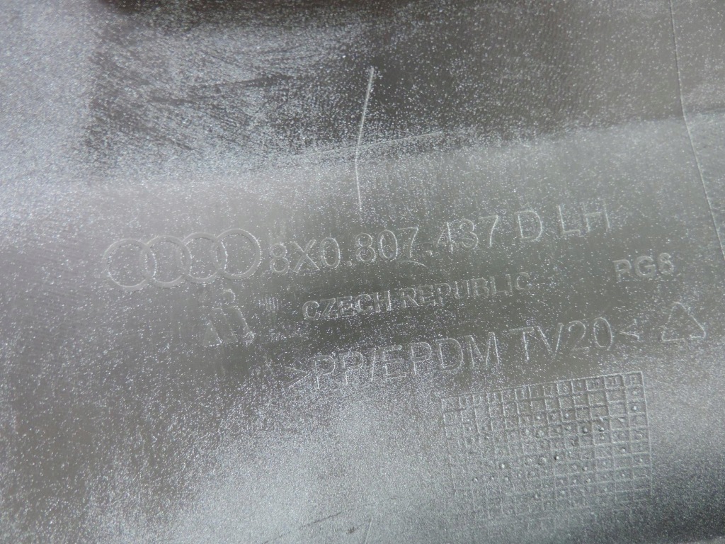 Новый оригинал audi a1 s-line 2010 8x0 bez отверстий бампер перед левый 10-14 Доставка