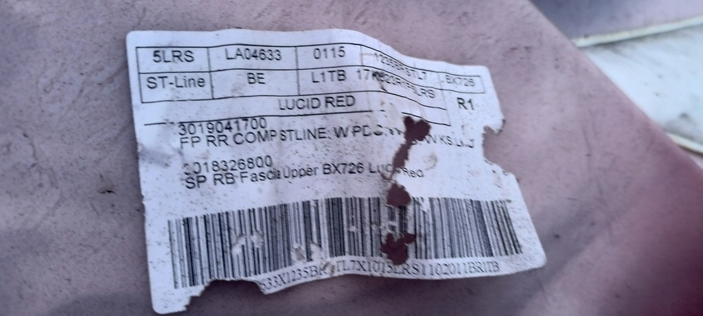 фото №8, Бампер задня задній ford puma mk2 st-line 20-2rok