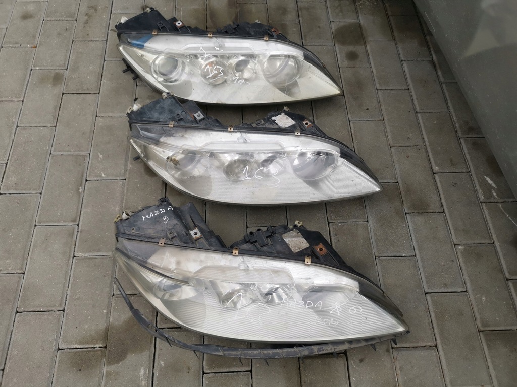 фото №1, Лампа правая перед передняя mazda 6 i gg 02-