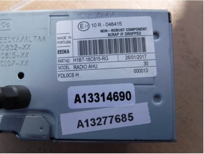 фото №7, Радіо синхронізація 3 екран сенсорний 8" ford fiesta mk8