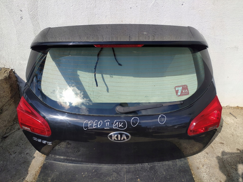 фото №1, Kia ceed ii hb кришка багажника багажника 1k