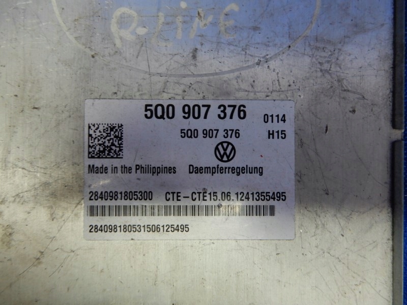 фото №3, Блок управления подвеска vw golf vii r-line