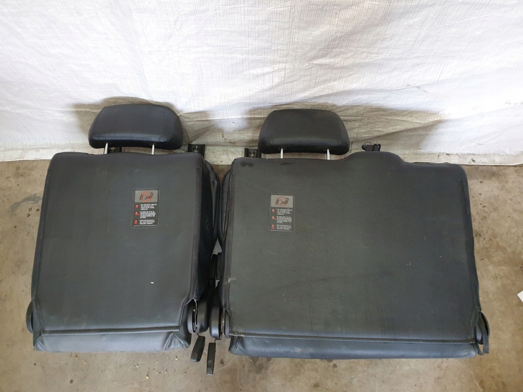 фото №16, Ssangyong rexton 1 i 04- 2,7 сиденье передний кожа водителя пассажира заднее сиденье